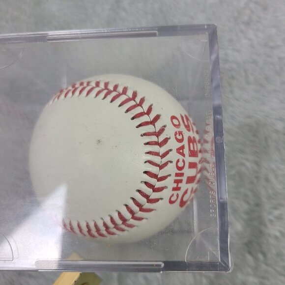 2002 Chicago Cubs Fotoball Baseball in Case‎ - Picture 3 of 5